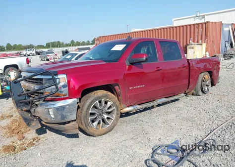 2018 Chevrolet Silverado 1500 1Lt из США, поврежденный, VIN 3GCUKREC8JG160160